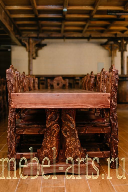 Стол для банкетного зала дома отдыха 